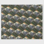 Kerstmis in de Barn Cadeaupapier (Vlak)