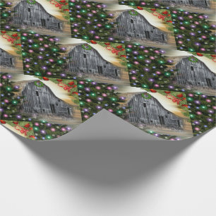 Kerstmis in de Barn Cadeaupapier