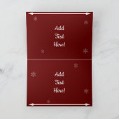 Kerstmis in de Barn Feestdagen Kaart (Binnen)