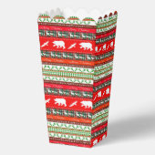 Kerstmis in de bossen bedankdoosjes (Achterkant)