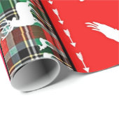 Kerstmis in de bossen cadeaupapier (Rol Hoek)