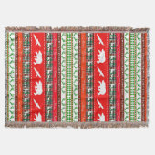 Kerstmis in de bossen deken (Voorkant)