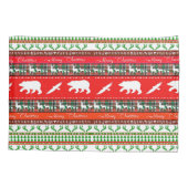 Kerstmis in de bossen kussensloop (Achterkant)