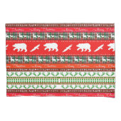 Kerstmis in de bossen kussensloop (Voorkant)