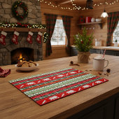 Kerstmis in de bossen snijplank