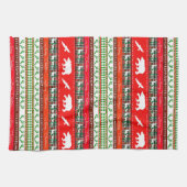 Kerstmis in de bossen theedoek (Horizontaal)