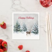 Kerstmis in de Bossen van de winter Servet (Insitu)