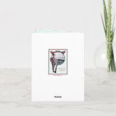 Kerstmis in de Britse militaire geschiedenis Feestdagen Kaart (Achterkant)