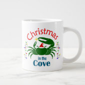 Kerstmis in de Cove Jumbo 20 oz mok (Rechts)