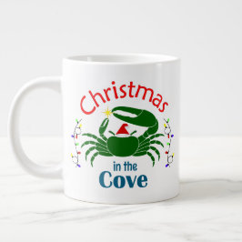 Kerstmis in de Cove Jumbo 20 oz mok