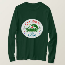 Kerstmis in de Cove Lange T-shirt (kies een kleur)