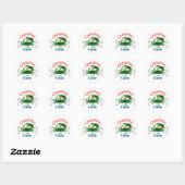 Kerstmis in de Cove Stickers (Vel)