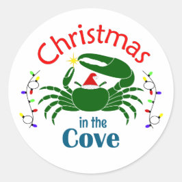 Kerstmis in de Cove Stickers
