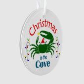 Kerstmis in de Cove-versiering Ornament (voorkant)