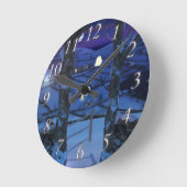 Kerstmis in de Glen Clock Ronde Klok (Hoek)