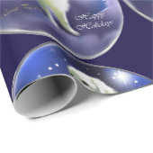 Kerstmis in de Grote Pyreneeën Cadeaupapier (Rol Hoek)