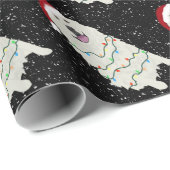 Kerstmis in de Grote Pyreneeën Cadeaupapier (Rol Hoek)