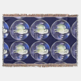 Kerstmis in de Grote Pyreneeën Deken