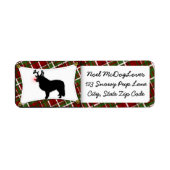 Kerstmis in de Grote Pyreneeën Etiket (Voorkant)