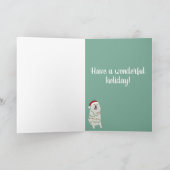 Kerstmis in de Grote Pyreneeën Kaart (Binnen)