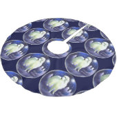 Kerstmis in de Grote Pyreneeën Kerstboom Rok (Gekanteld)