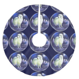 Kerstmis in de Grote Pyreneeën Kerstboom Rok