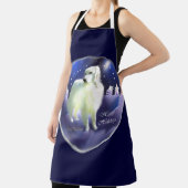 Kerstmis in de Grote Pyreneeën Schort (Insitu)