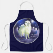 Kerstmis in de Grote Pyreneeën Schort (Voorkant)