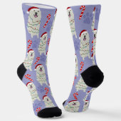 Kerstmis in de Grote Pyreneeën Sokken (Gebogen)