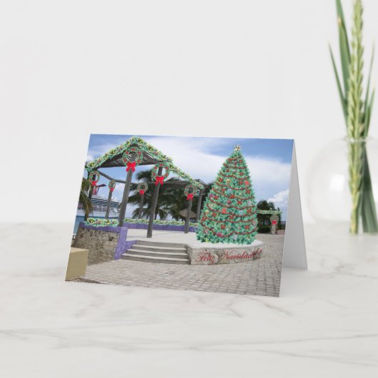 Kerstmis in de Kaart van de Haven (Voorkant)