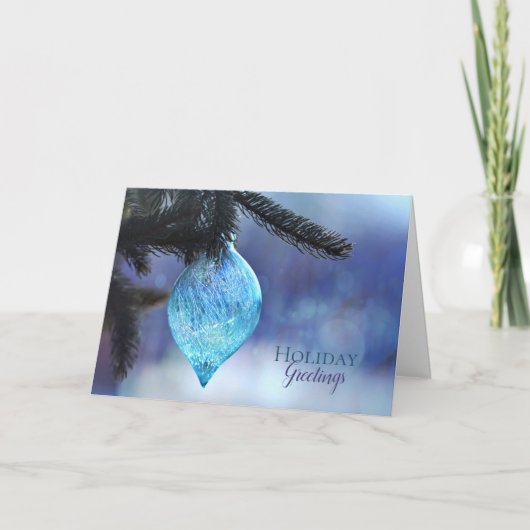 Kerstmis in de Kaart van de Vakantie van de Natuur (Voorkant)