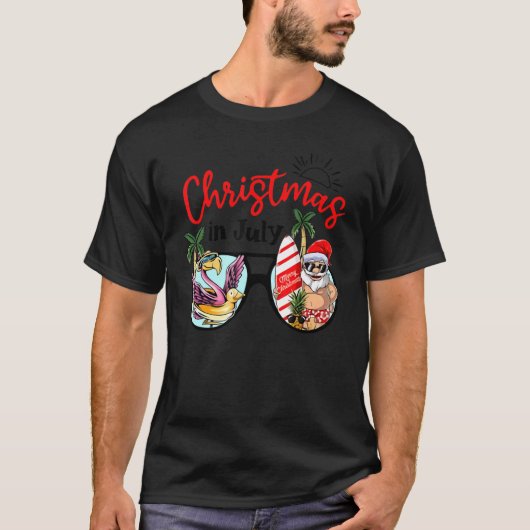 Kerstmis in de kerstvakantie met kerstvakantie in  t-shirt (Voorkant)