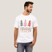 Kerstmis in de kronendronkdag t-shirt (Voorkant volledig)