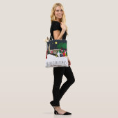 Kerstmis in de Londense Canvas tas (Op model)