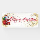 Kerstmis in de openlucht spandoek (Horizontaal)