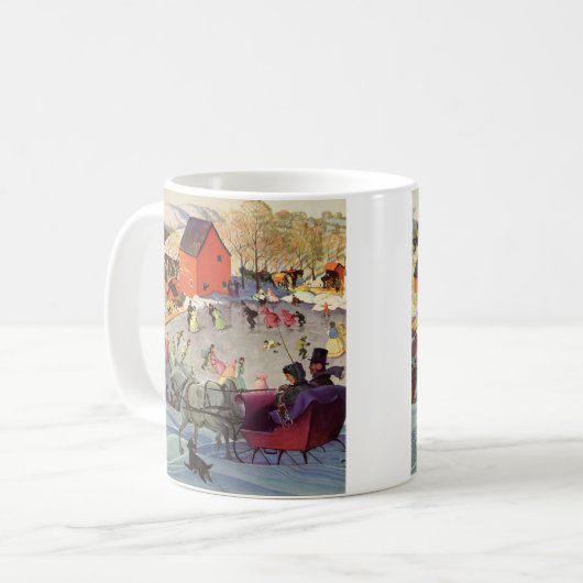 Kerstmis in de oude stijl, Liefde en Romantiek Arr Koffiemok (Voorkant links)