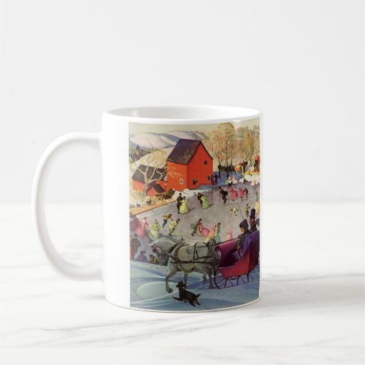 Kerstmis in de oude stijl, Liefde en Romantiek Arr Koffiemok (Links)