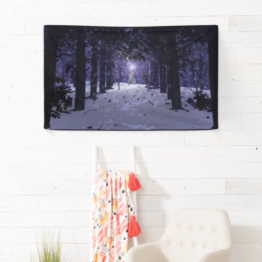 Kerstmis in de Pines Banner (Insitu)