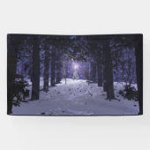 Kerstmis in de Pines Banner (Horizontaal)