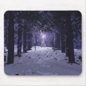 Kerstmis in de Pines Mousepad Muismat (Voorkant)