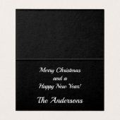 Kerstmis in de South Water Reflections Kaart (Binnenkant ongevouwen)