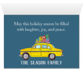 Kerstmis in de stad  (Binenzijde Horizontaal (Onderkant))