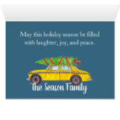 Kerstmis in de stad  (Binenzijde Horizontaal (Onderkant))