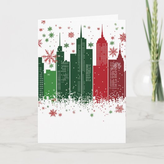 KERSTMIS IN DE STAD #1 NOTITIEKAARTJE (Voorkant)