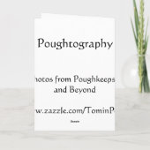 Kerstmis in de Stad Feestdagen Kaart (Achterkant)