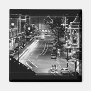 Kerstmis in de stad magneet