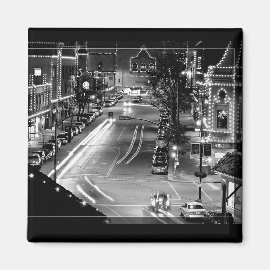 Kerstmis in de stad magneet (Voorkant)