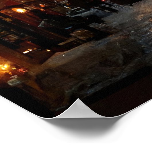 Kerstmis in de stad poster (Hoek)