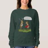 Kerstmis in de Struik | Funny Safari Jumper Trui (Voorkant)