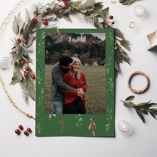 Kerstmis in de uitnodiging van het Baby shower Bur